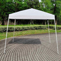 White 8'x8' Pop Up Canopy Tent Y8959