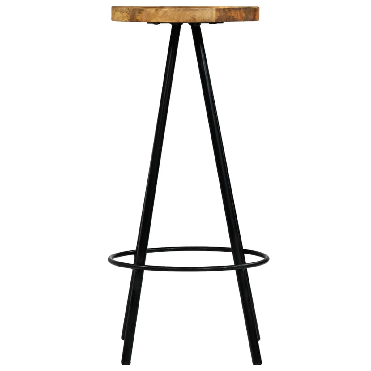 Solid Mango Wood Bar Stools 4 pcs I523429
