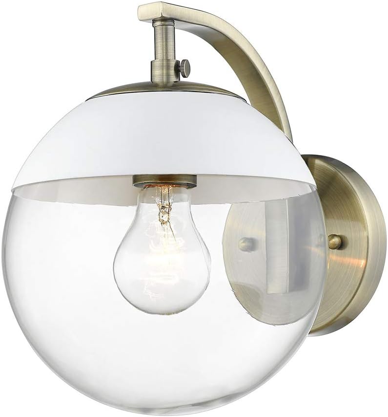 Pack of 2 Aged Brass Sconce G2864