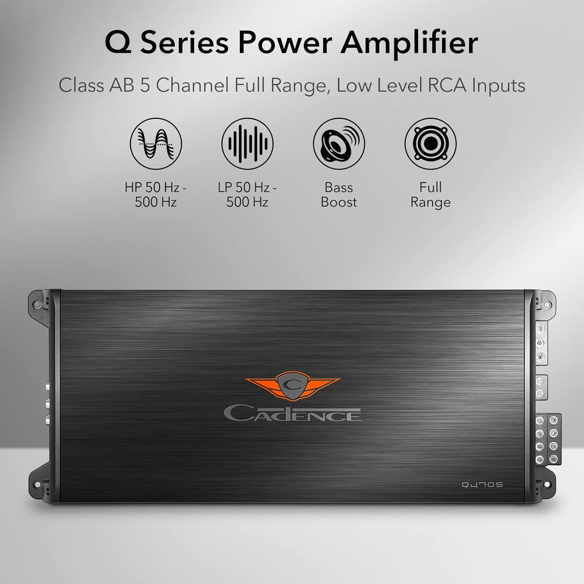 300 Watts Max Power 2 Channel Car Amplifier J5274