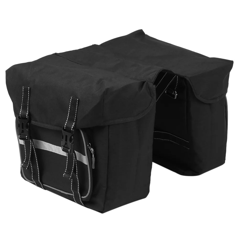 Bike Pannier Double Side Bag with Two Zipper Pouches U182233