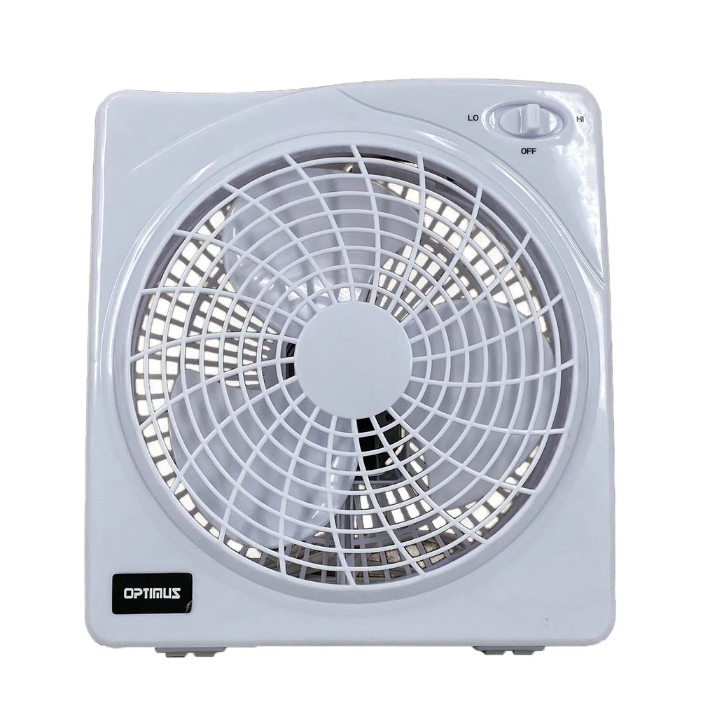 10" Electric Box Fan White B29031