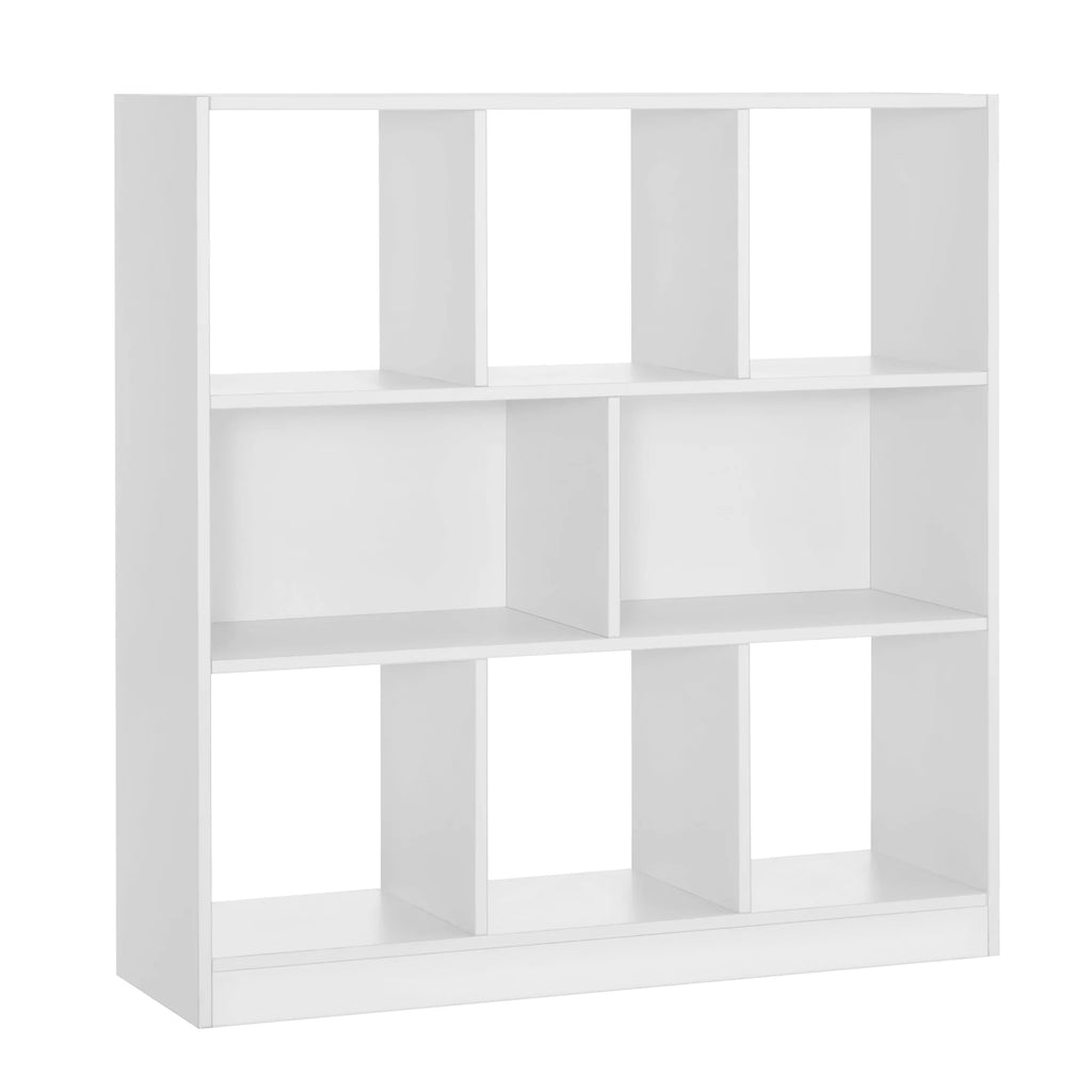 White 8-Cube Storage Organizer Bookcase F448892