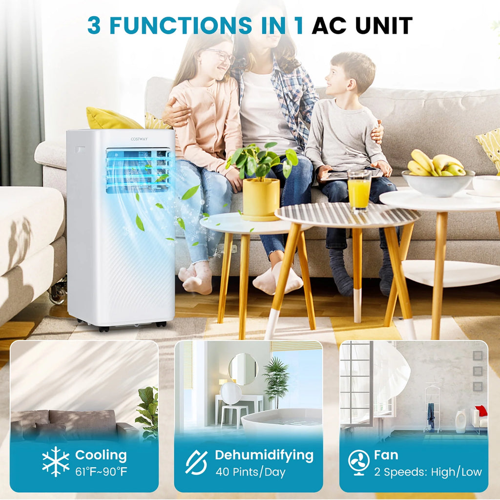 5000 BTU Portable Air Conditioner 4-in-1 K6779