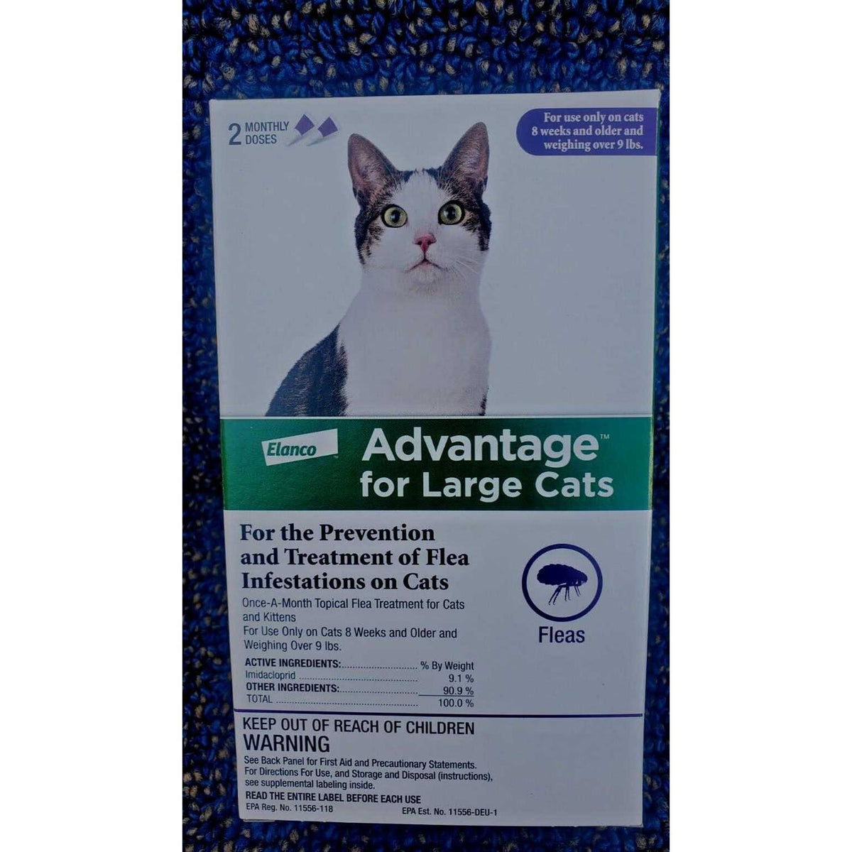 Topical Flea Prevention for Large Cats L494