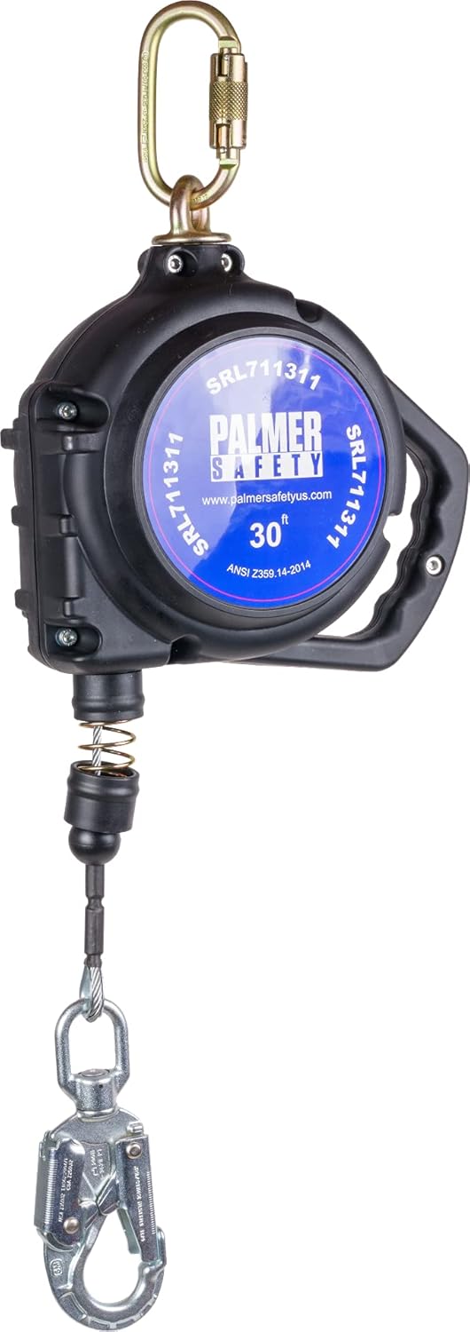 Self Retracting Lifeline with Galvanized Cable and Steel Snap Hook Q371342