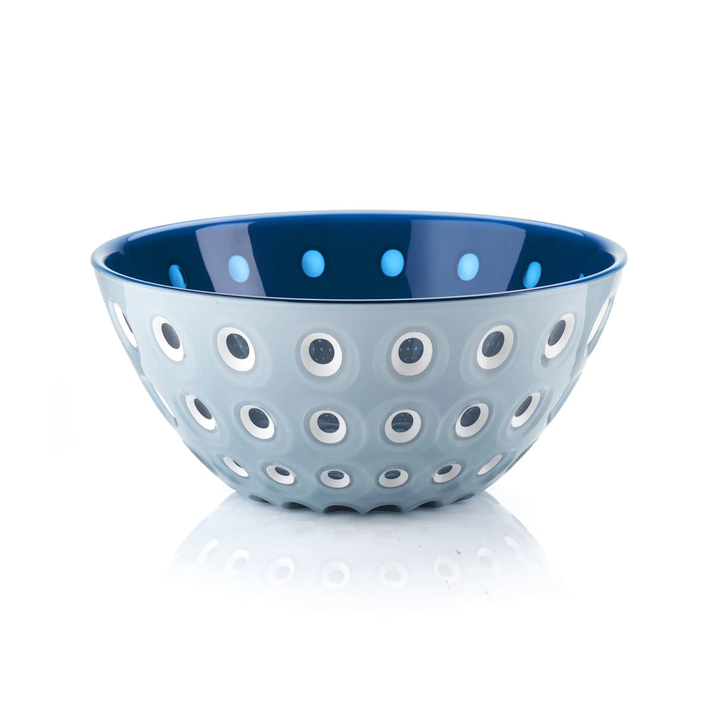 20cm Red White Transparent Bowl E683