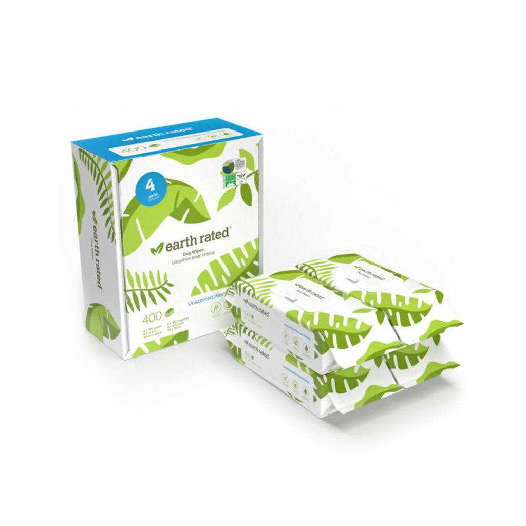 Plant Based Unscented Dog Wipes D651