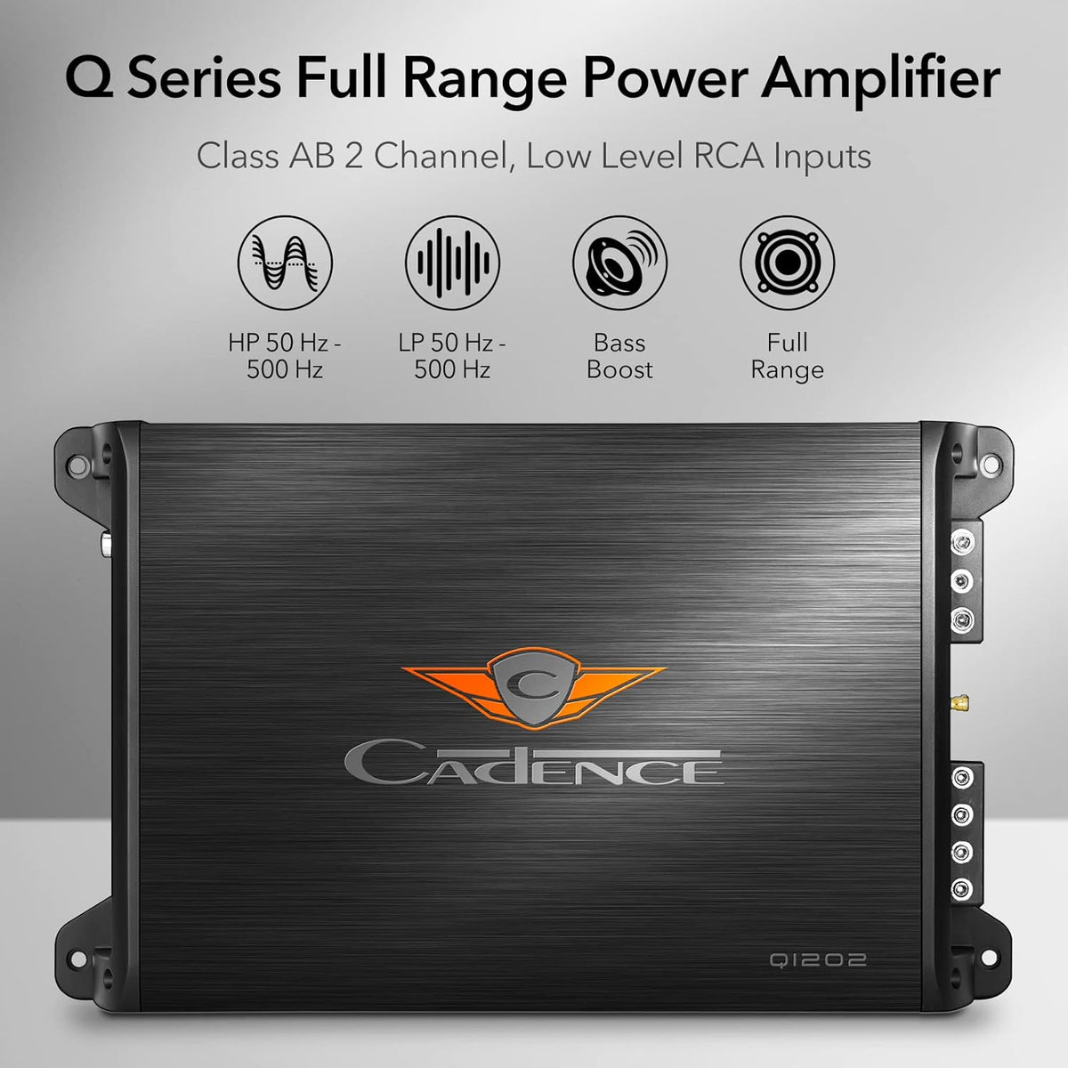 300 Watts Max Power 2 Channel Car Amplifier J5274