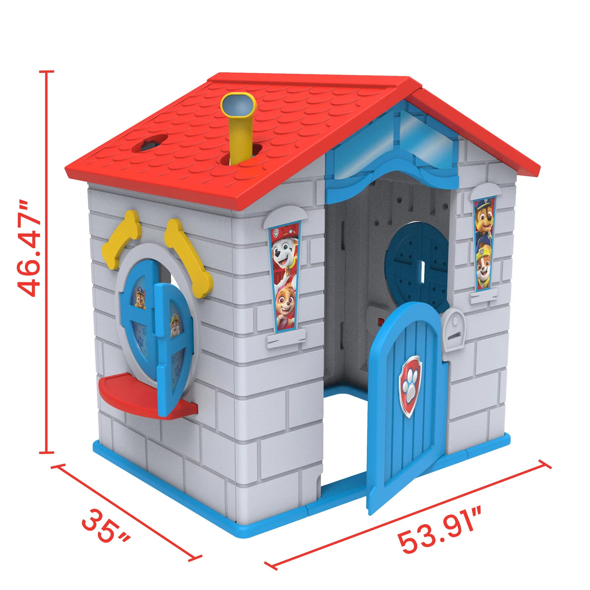 Plastic Indoor Outdoor Playhouse V202575